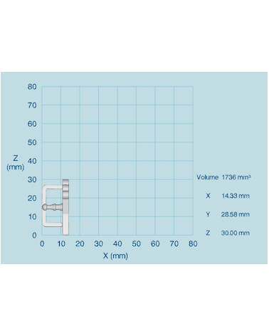 9K l'or ceinture logo (3 cm) en  blanc, rouge et jaune