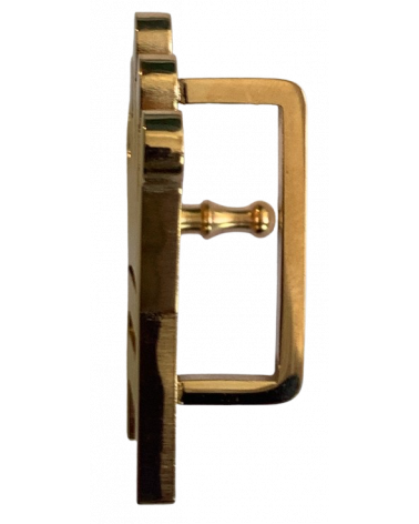 ceinture avec logo en acier