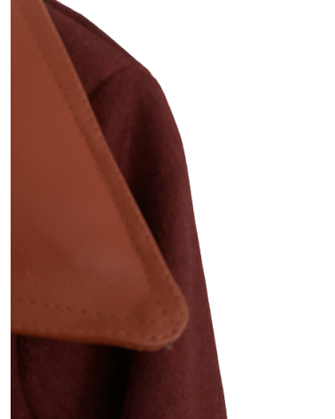 Kaschmir und Rindsleder Jacke