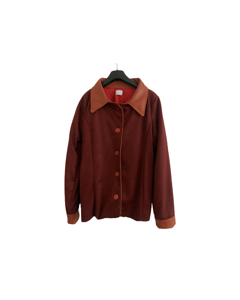 Cashmere and Calf Leather