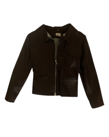 Lederjacke "Petitesse" chocolat