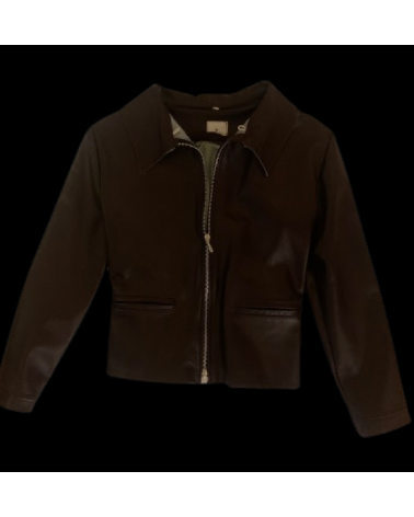 Lederjacke "Petitesse" chocolat