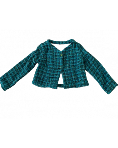 Bleu ciel - boucle Stoff