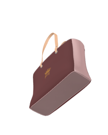 sac shopping canvas avec cuir á côté