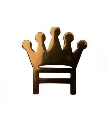 9K Gold  Logo (3,5 cm Höhe) Gürtel in weiß, rot oder gelb